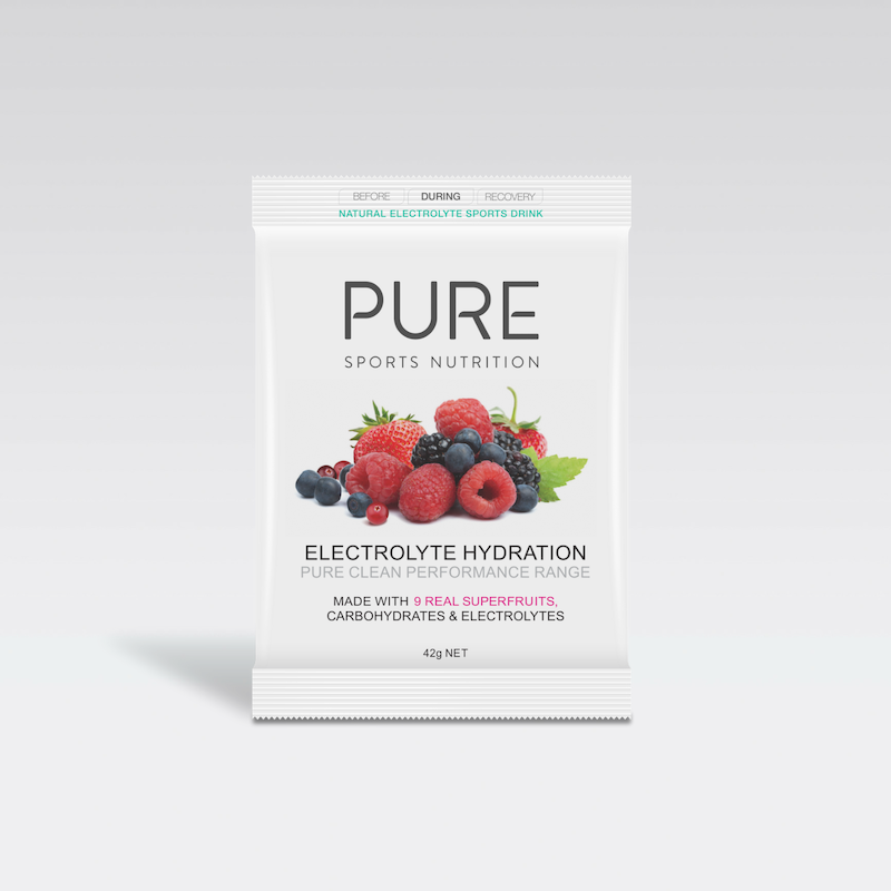 PURE PURE Electrolyte Hydration Sachet - 9 Real Superfruits 42G