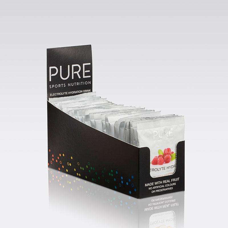 PURE PURE Electrolyte Hydration Sachet - Real Raspberries 42G