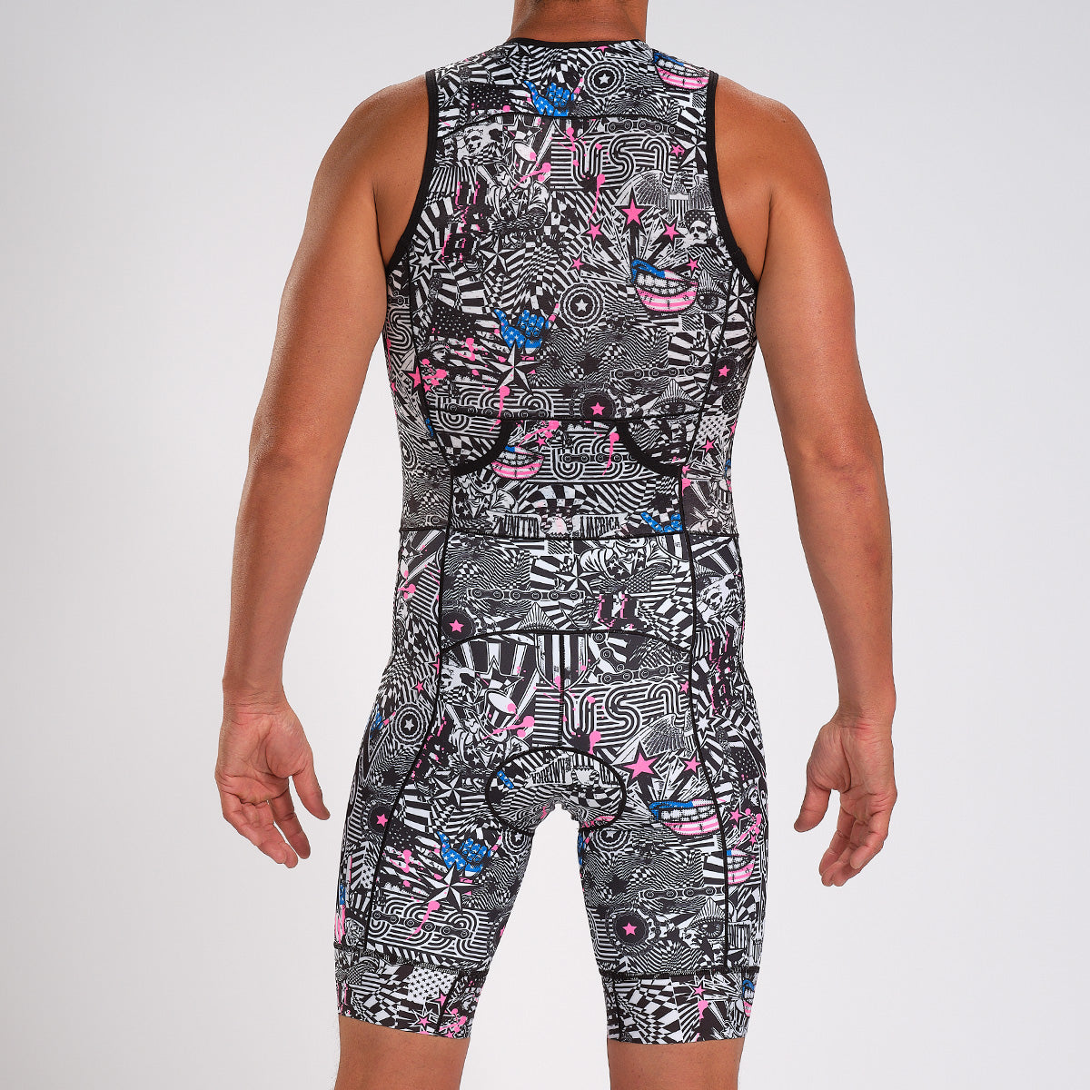 ZOOT MEN'S LTD TRI RACESUIT - AMERICAN REBEL