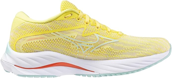 Mizuno Women's Wave Rider 27 D - Anise Flower/Cool Mint/Hot Coral