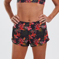 ZOOT Women's Run 3" Short - WAIKOLOA