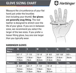 Harbinger Unisex's Pro WristWrap Gloves 2.0 - Black