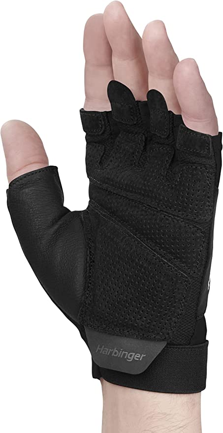 Harbinger Unisex's Flexfit Gloves 2.0 - Black