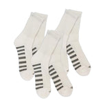 SOFSOLE Men's Running Anti-Friction Crew Socks 3pairs - White/MGH