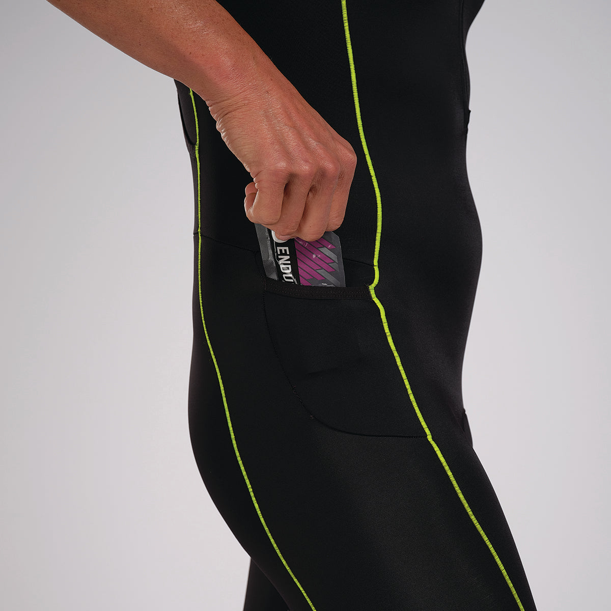 ZOOT Men's Core Tri Racesuit - SAFETY YELLOW