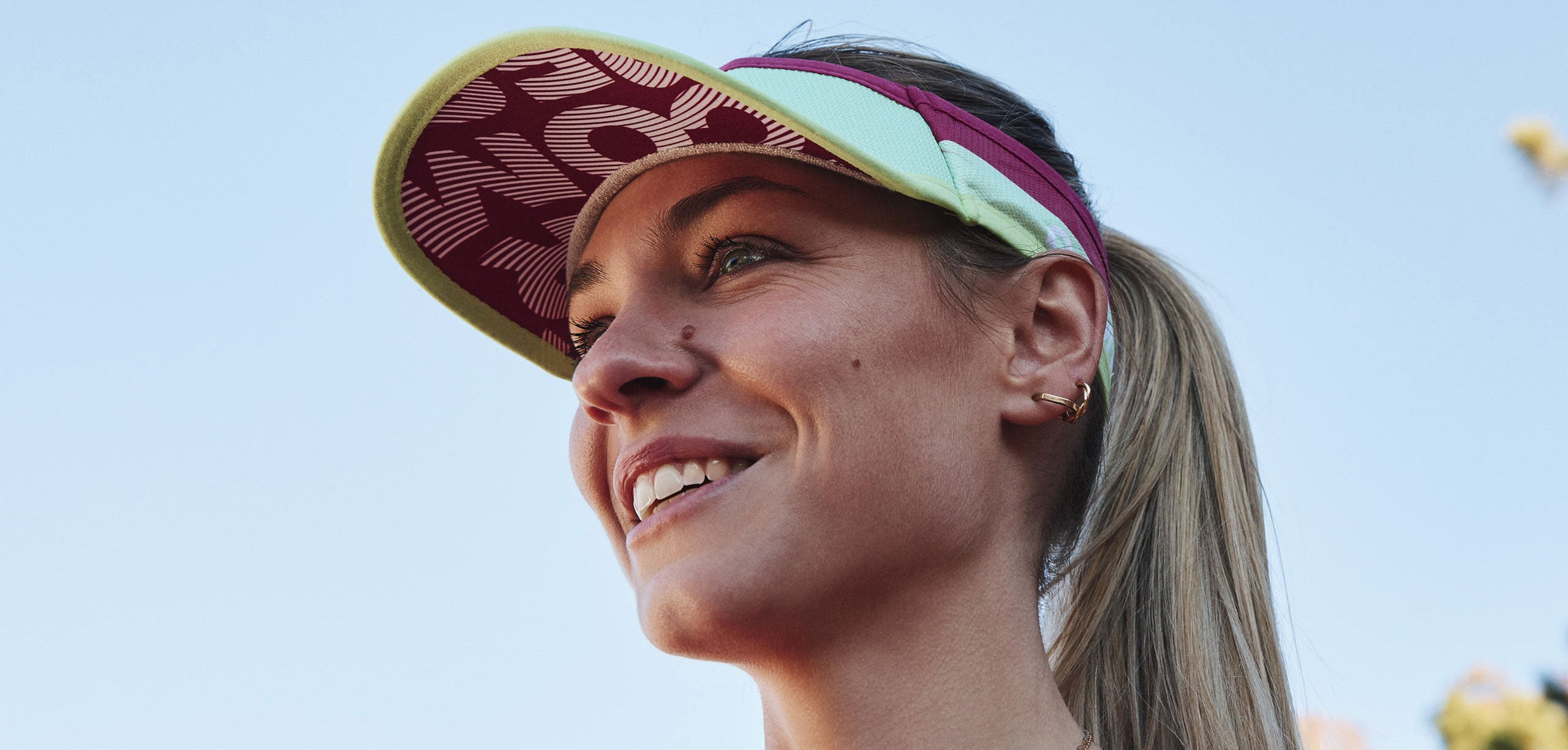 Compressport Unisex's Visor Ultralight - Paradise Green/Jazzy