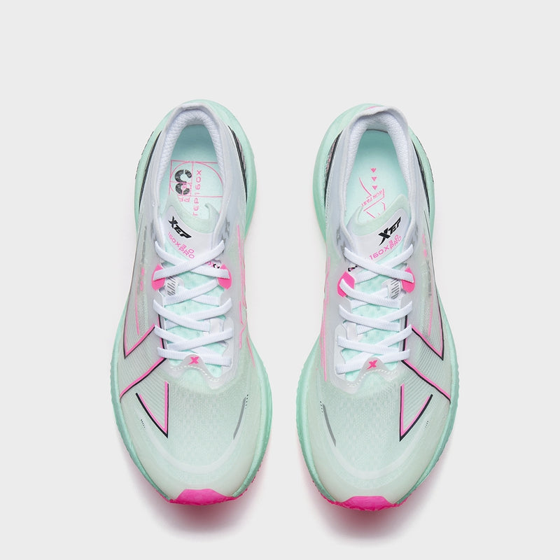 Xtep Women's 160X3.0 Pro - New White/Bubble Green