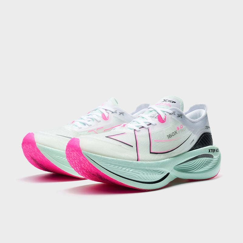 Xtep Women's 160X3.0 Pro - New White/Bubble Green