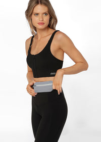 Lorna Jane Pace It Running Belt - Gravity Grey