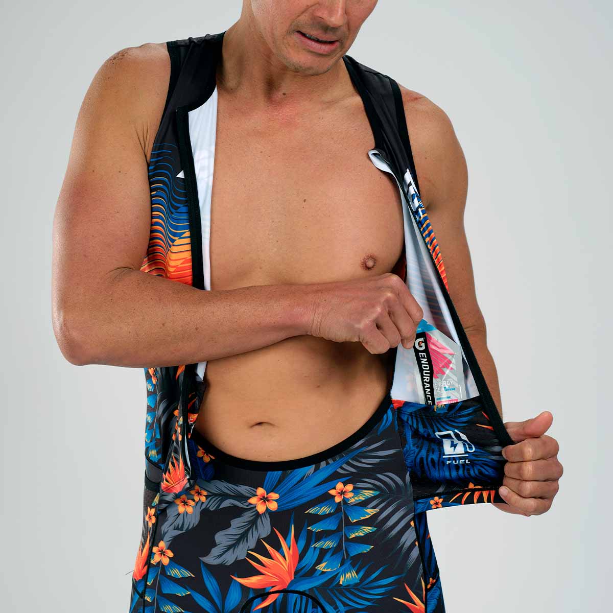 ZOOT Men's Tri Racesuit (OPEN FRONT) - 40 Years