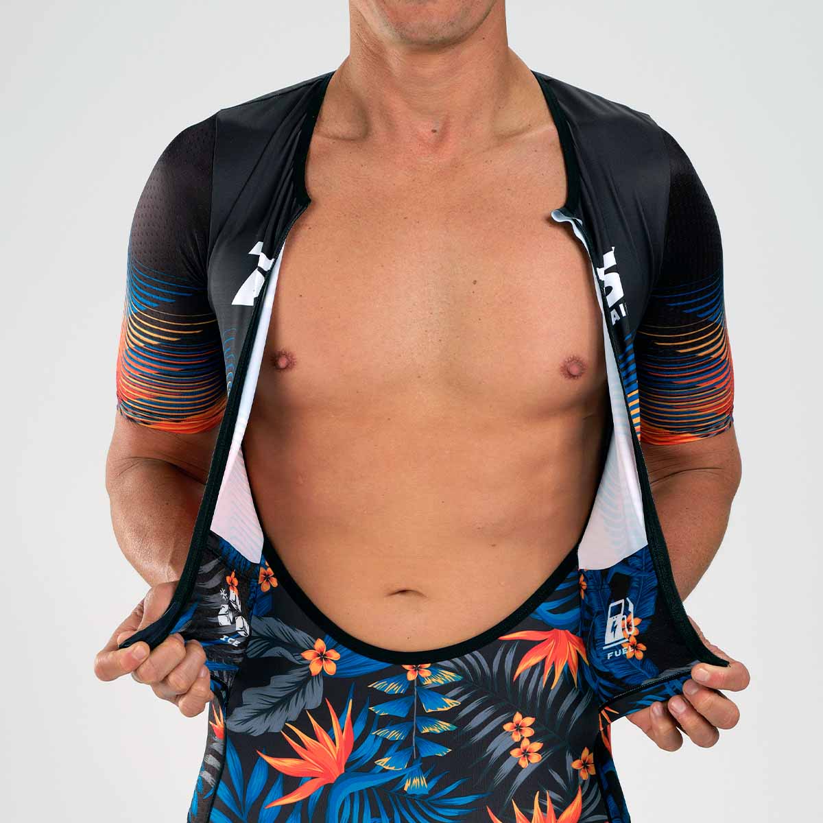 ZOOT Men's Tri Full Zip Racesuit (SET-IN) - 40 Years