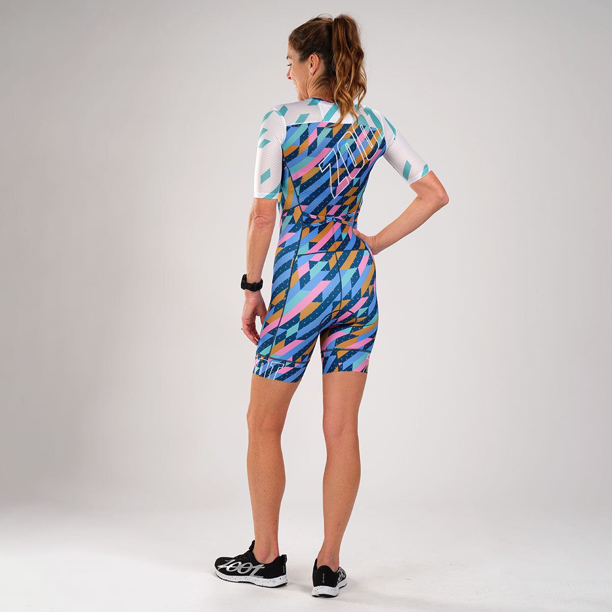 ZOOT Women's Tri Full Zip Racesuit (SET-IN) - Unbreakable