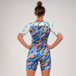 ZOOT Women's Tri Full Zip Racesuit (SET-IN) - Unbreakable