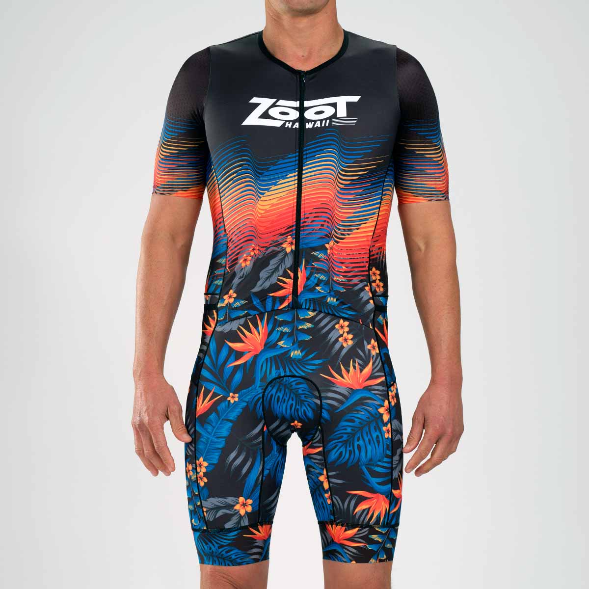 ZOOT Men's Tri Full Zip Racesuit (SET-IN) - 40 Years