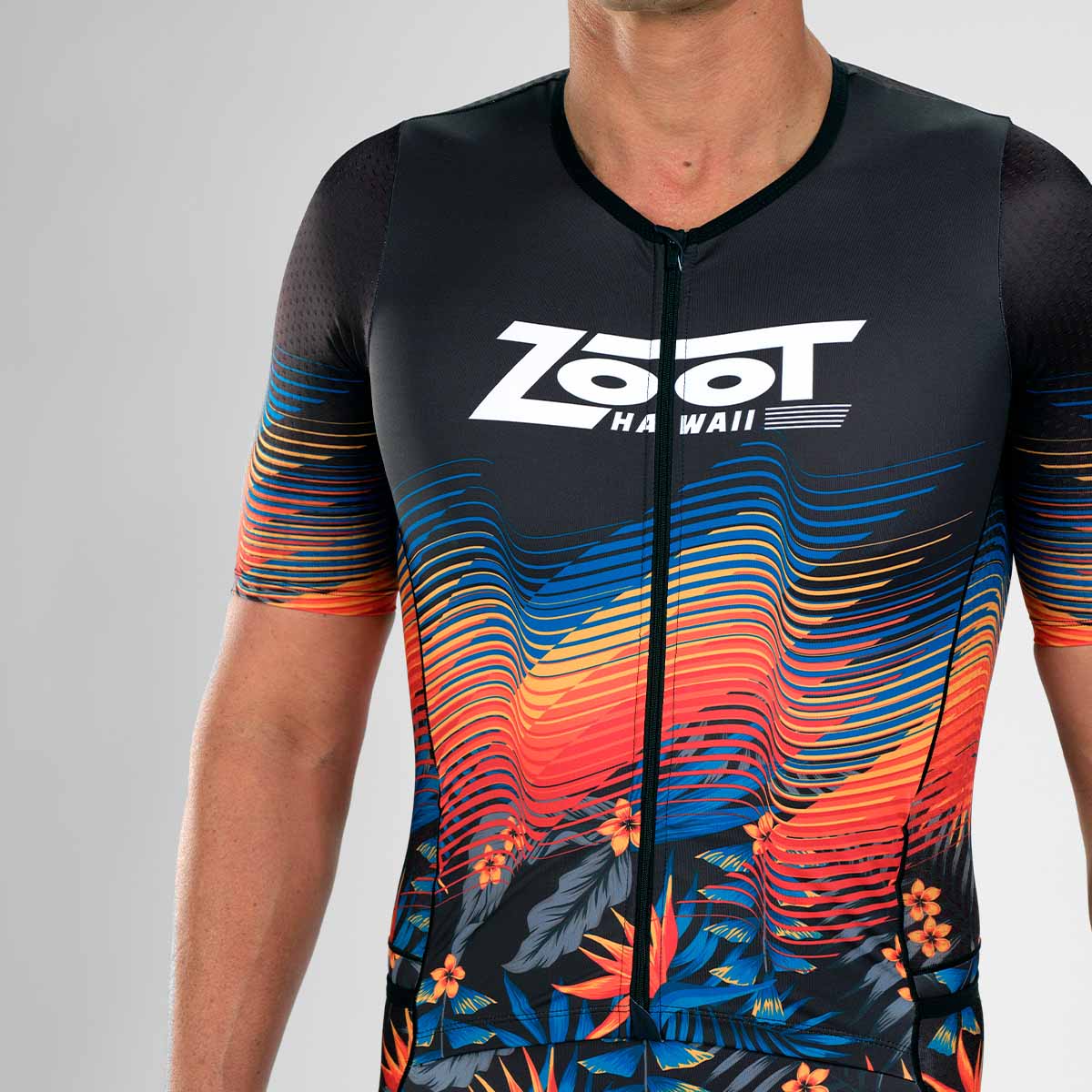 ZOOT Men's Tri Full Zip Racesuit (SET-IN) - 40 Years