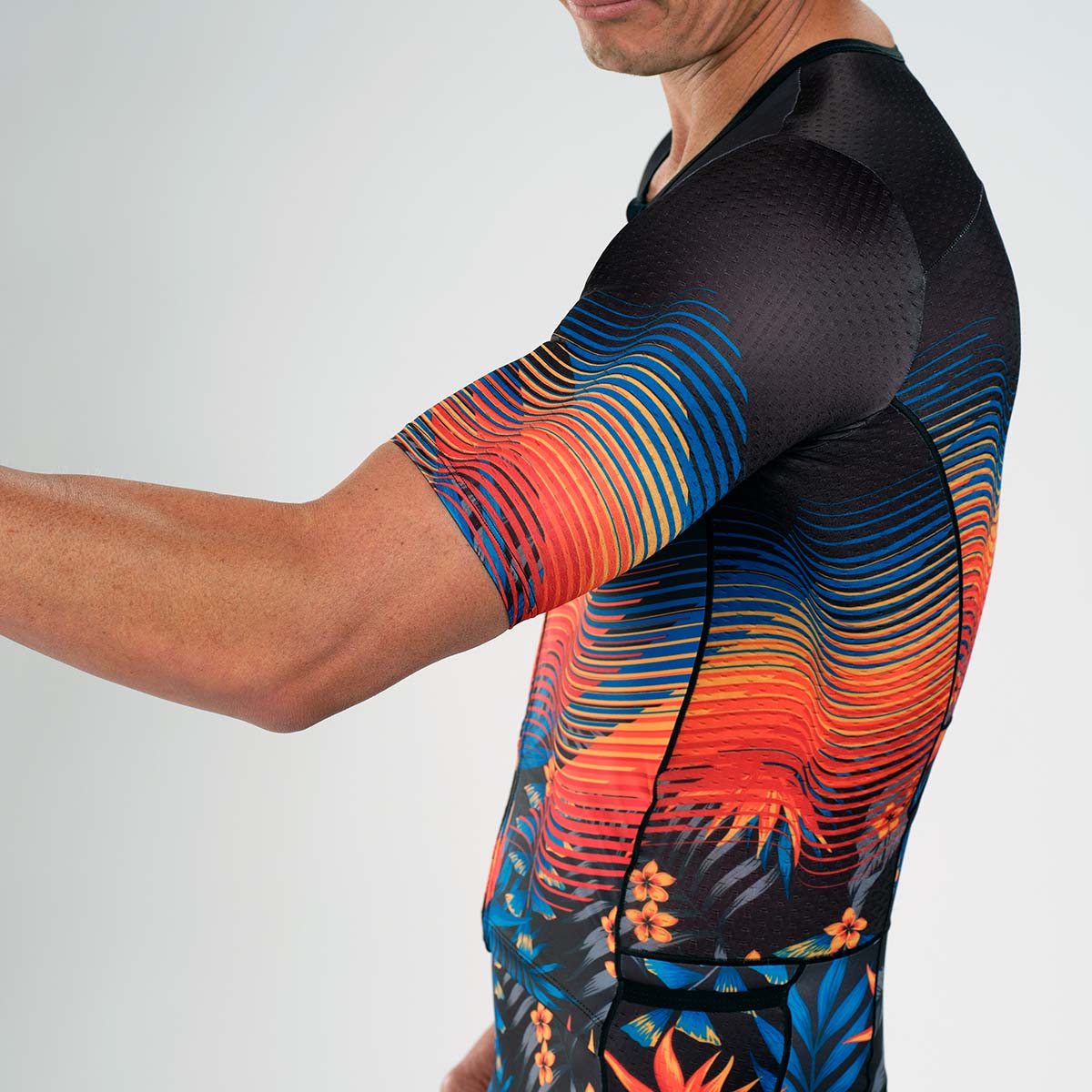 ZOOT Men's Tri Full Zip Racesuit (SET-IN) - 40 Years