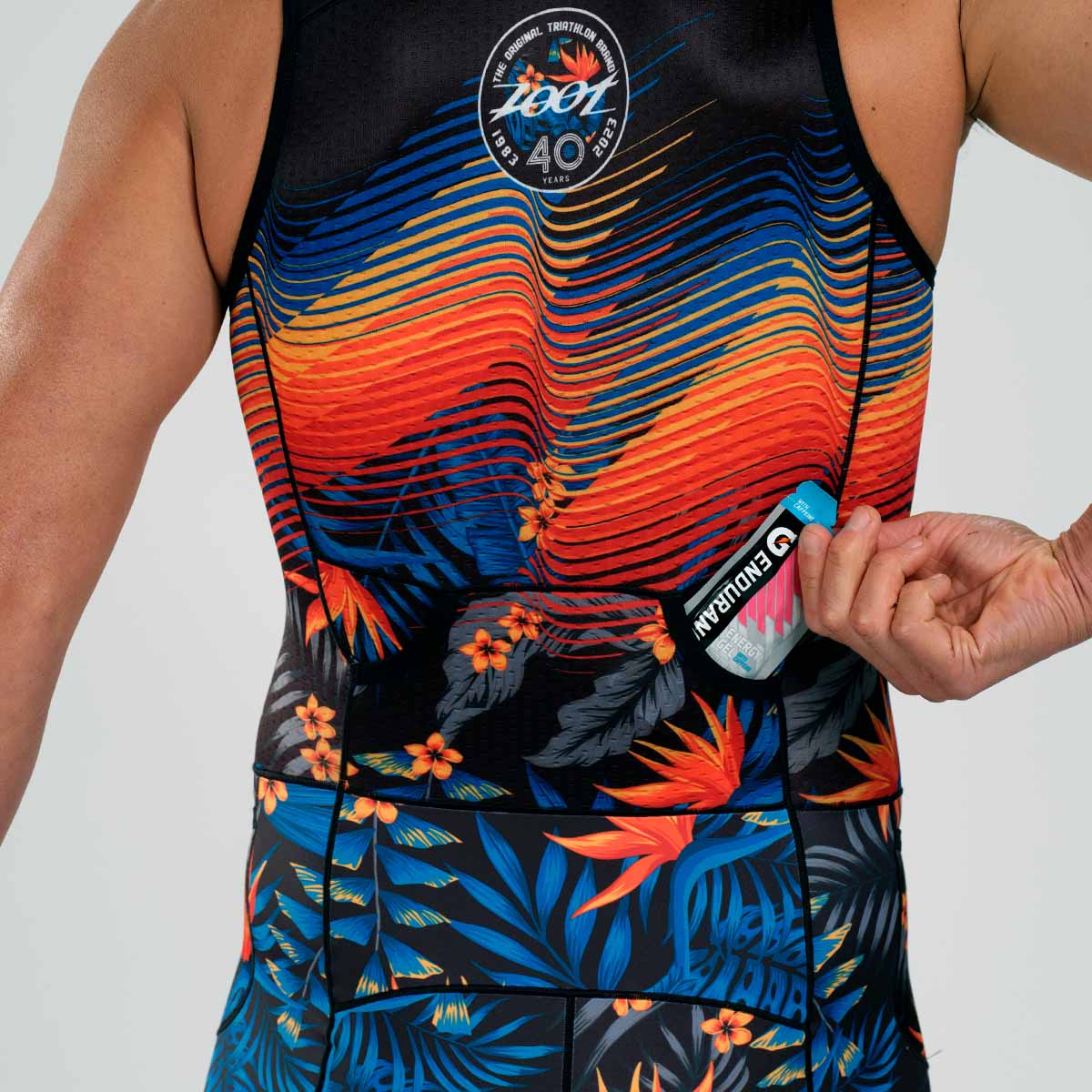 ZOOT Men's Tri Racesuit (OPEN FRONT) - 40 Years