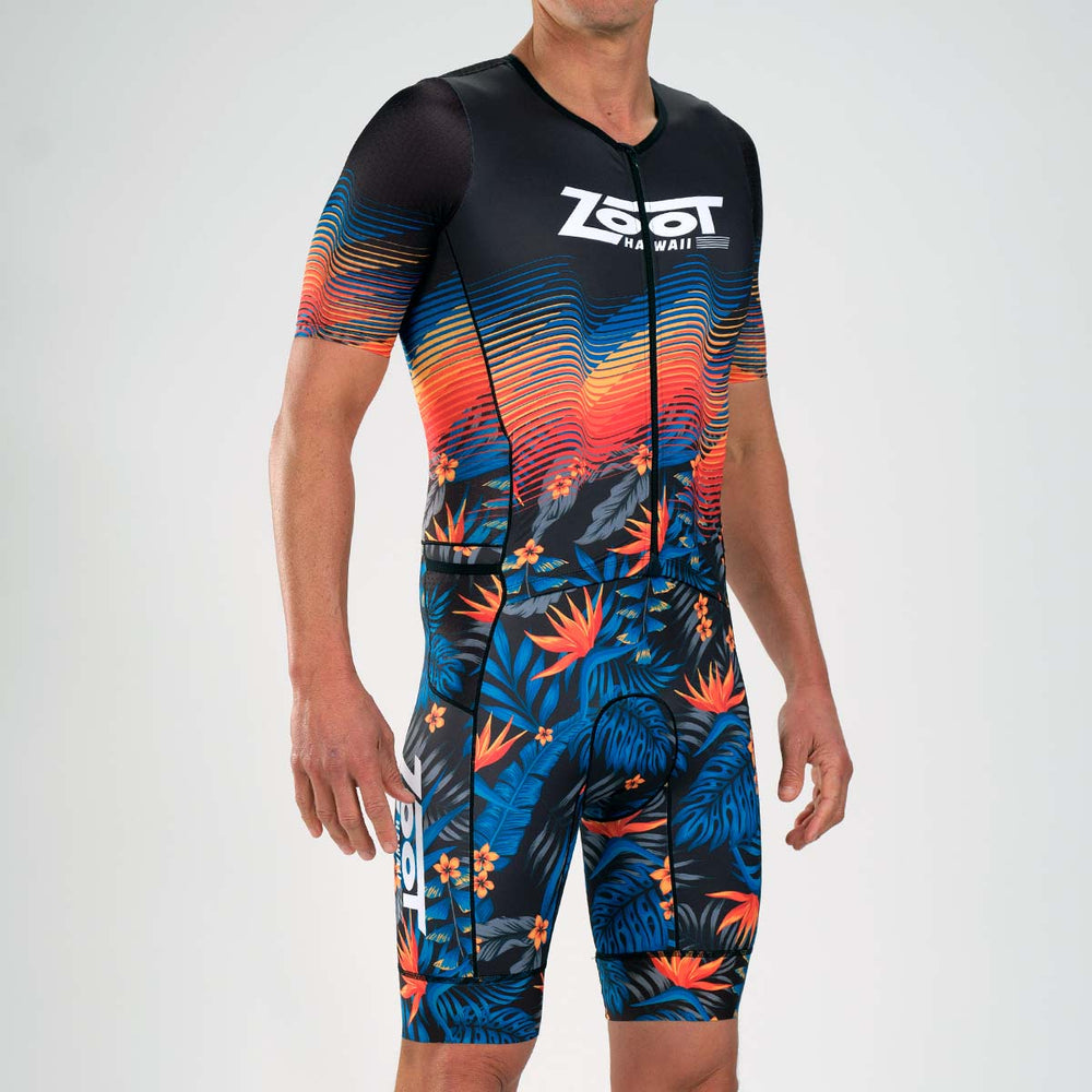 ZOOT Men's Tri Full Zip Racesuit (SET-IN) - 40 Years