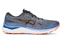 Asics Men's GEL-CUMULUS 24 - BLACK/SHOCKING ORANGE