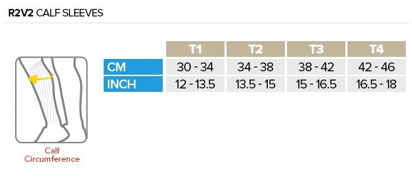 Compressport Unisex R2V2 Calf Sleeves Black - SU00002B_990