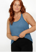 Lorna Jane Slouchy Gym Tank - Cosmic Dust