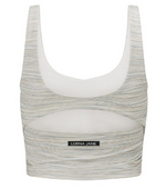 Lorna Jane Track Active Tank Bra Combo - Sunset Marl