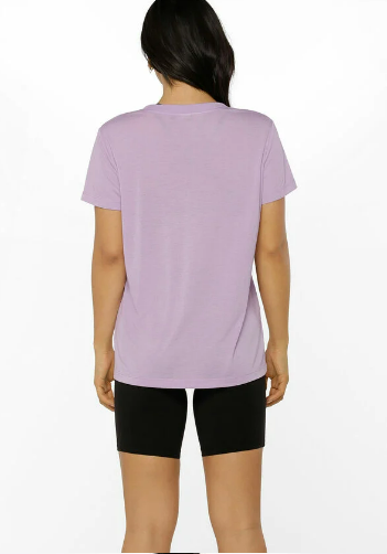 Lorna Jane Lotus T-Shirt - Light Lavender