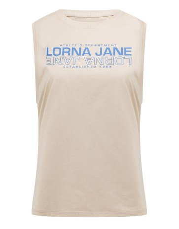 Lorna Jane Athletic Transdry Muscle Tank - Off White