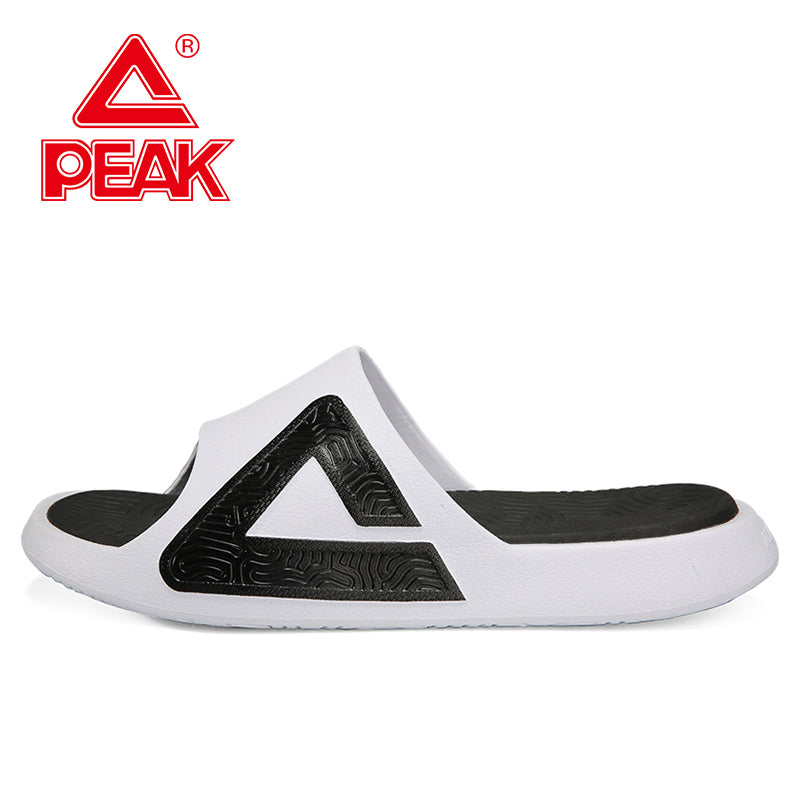 PEAK Unisex Slipper Taichi Slides 1.0 - White/Black