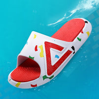 PEAK Men's Taichi Slides - White/Red