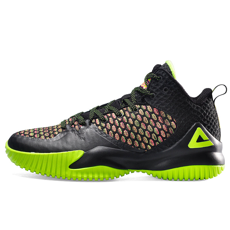 PEAK Men's Streetball Master-Lov Williams - Black/Yellow