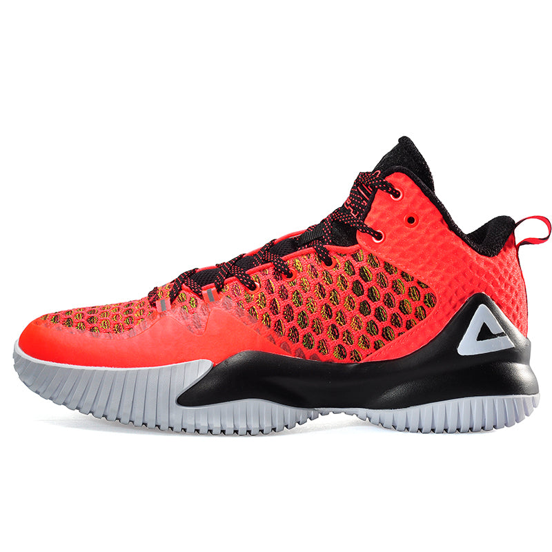 PEAK Men's Streetball Master-Lov Williams - Fluorescent Orange