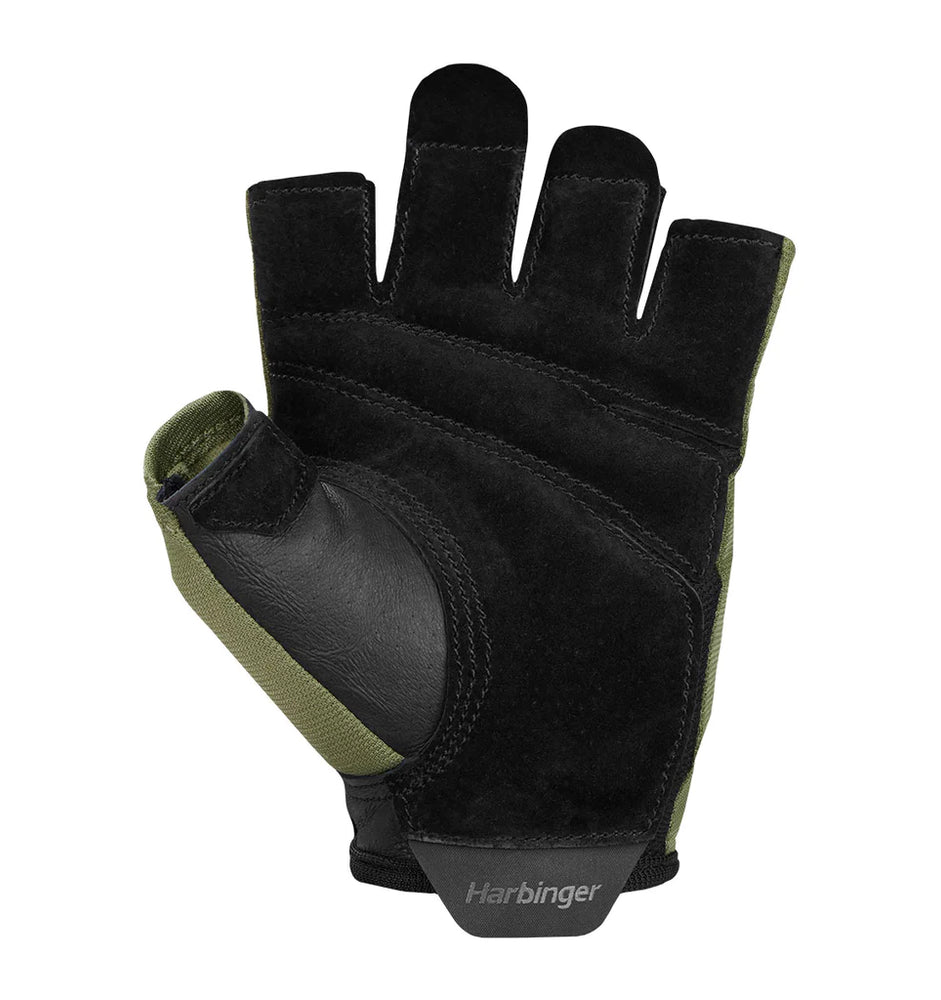 Harbinger Unisex's Power Gloves 2.0 -Green