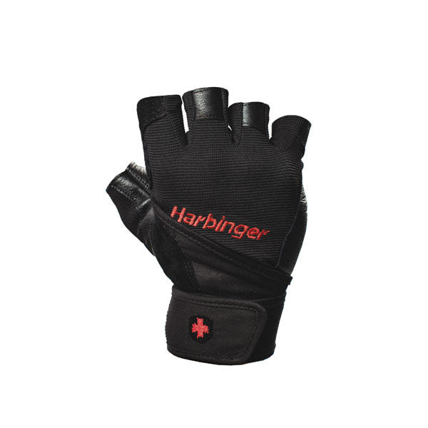 Harbinger Pro WristWrap Gloves - Black