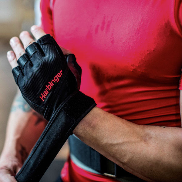 Harbinger Pro WristWrap Gloves - Black