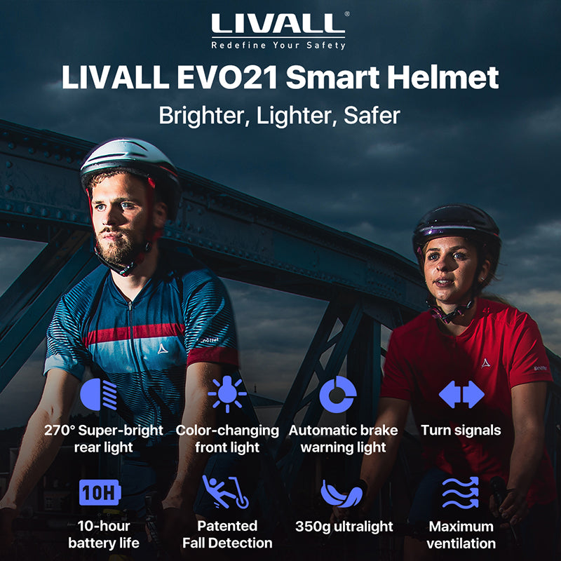 LIVALL EVO21 Smart Cycling Helmet - Mint