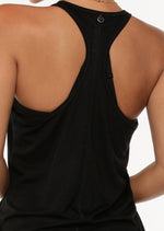 Lorna Jane Slouchy Gym Tank - Black