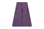 Liforme Mother Earth Yoga Mat - Purple Earth