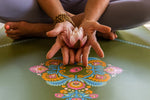 Liforme Mindful Garden Yoga Travel Mat - Olive/Floral