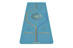 Liforme Blue Sky Rainbow Yoga Mat - Blue/Rainbow