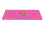 Liforme Grateful Rainbow Yoga Mat - Grateful Pink/Rainbow