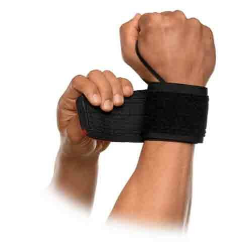 McDavid X501 -BK Flex Fit Wrist Wraps - Black