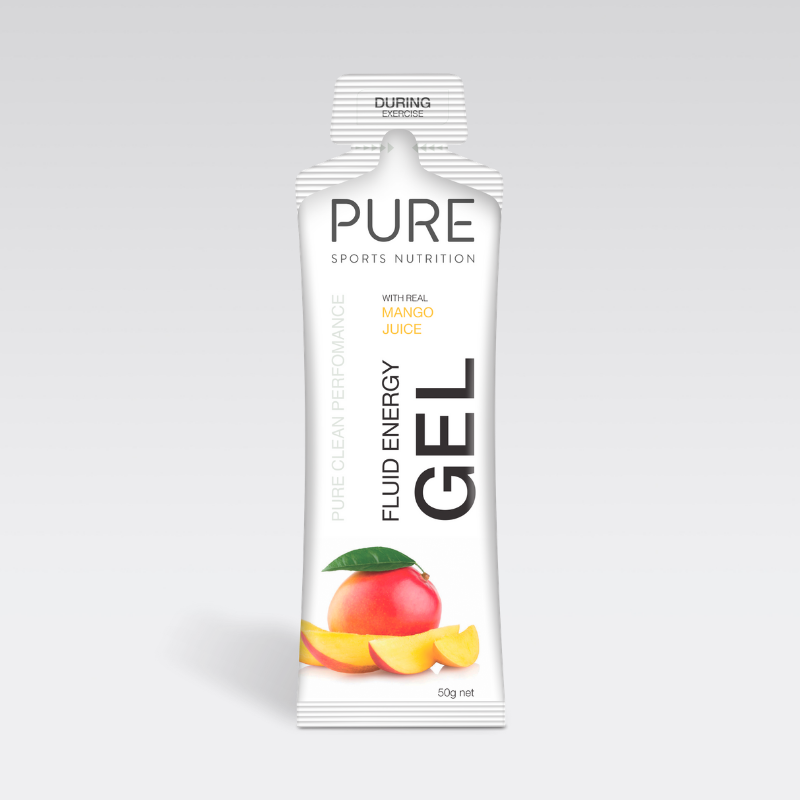 PURE Fluid Energy Gels - Mango 50G