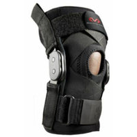 McDavid Level 3 Knee Brace w/Polycentric Hinges & Cross Straps - Black