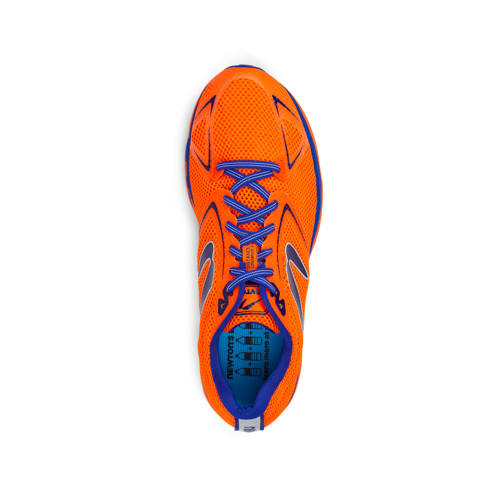 Newton Mens's Distance S 11 - M000722 - Orange/Blue