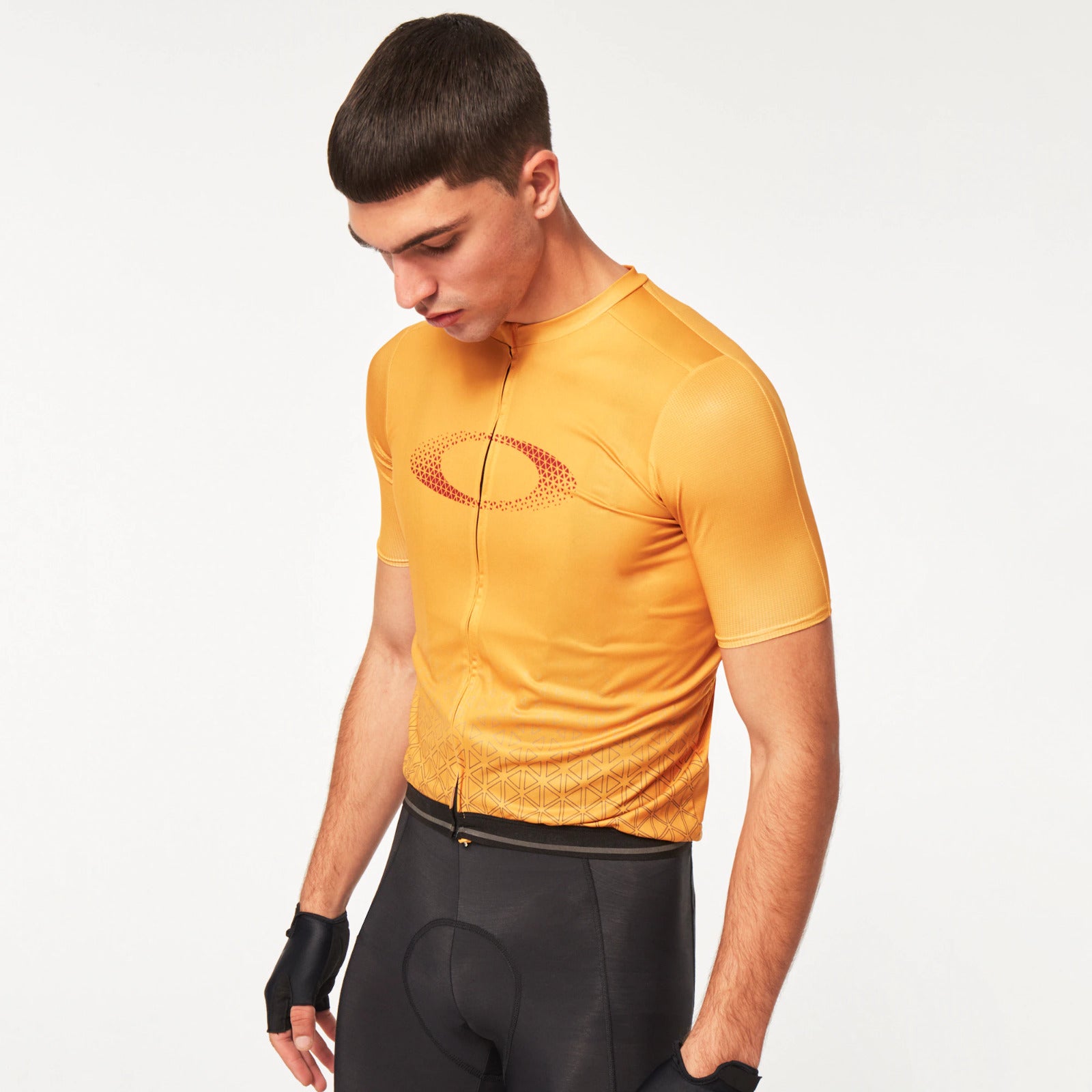 Oakley Men's Endurance Pkblee Jersey - Amber Yellow (FOA403127-5AA)