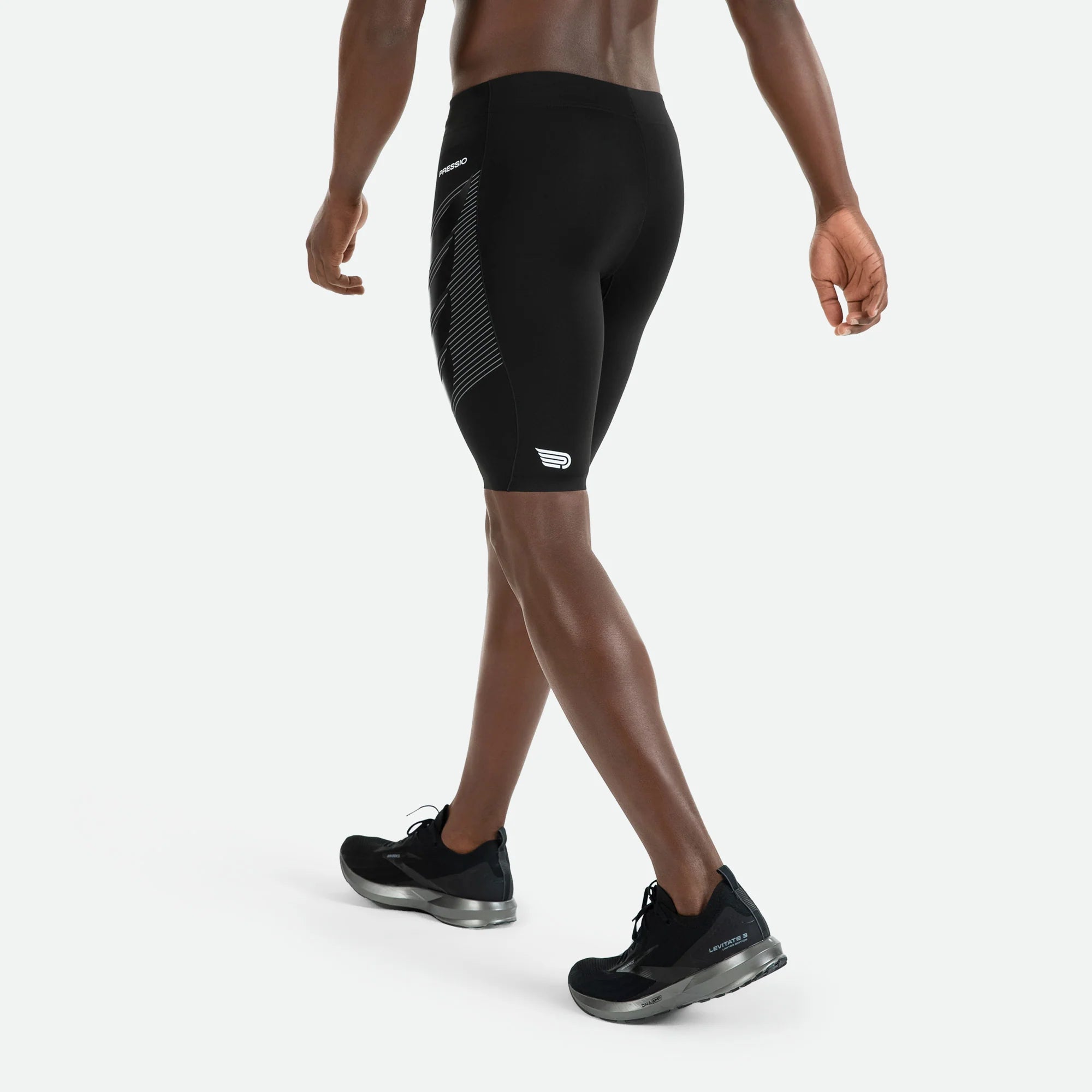 Pressio Men's Power Half Tight - BLK/BLK