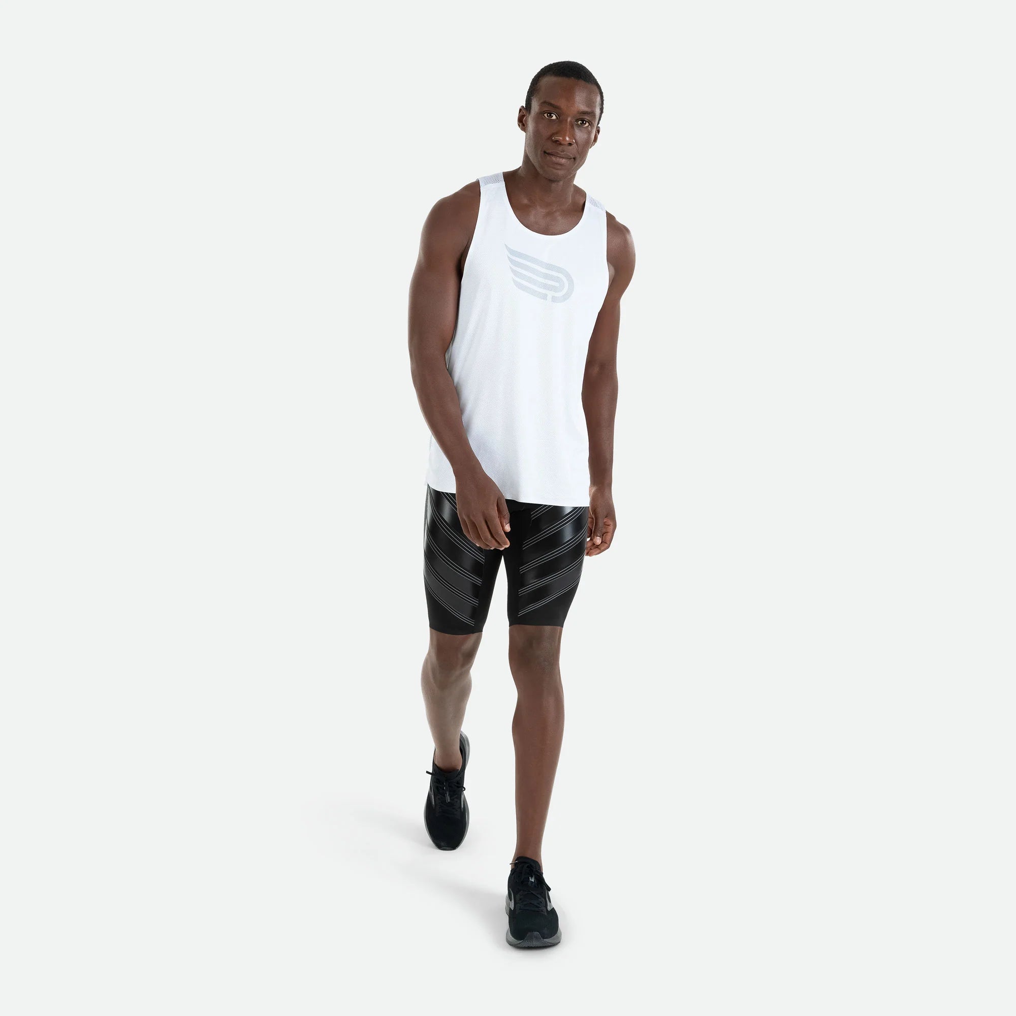 Pressio Men's Power Half Tight - BLK/BLK