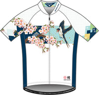 Pearl Izumi Men's Printed Jersey - Sakura and Swallow ( S621-B-17 )