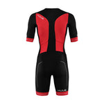 Huub Men's Race Long Course Tri Suit - Black/Red